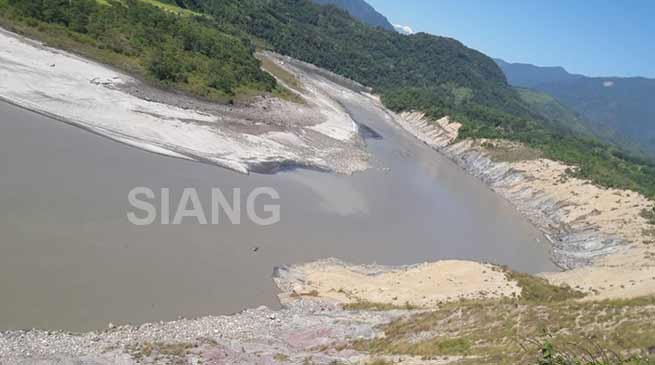 Arunachal: Another landslide on Siang, water level drop at Tuting