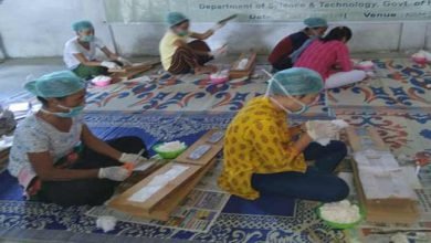 Arunachal:  Training and workshop on  Sanitary Napkin production