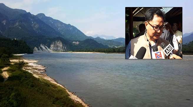 No harm to Arunachal on sudden release of water in Siang river from China - Rijiju
