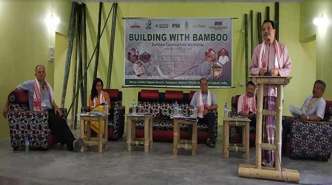 We could market Arunachal Pradesh through Bamboo and its products”- Chowna Mein