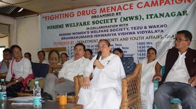 Arunachal: Fighting Drug Menace Campaign, in Lohit & Anjaw