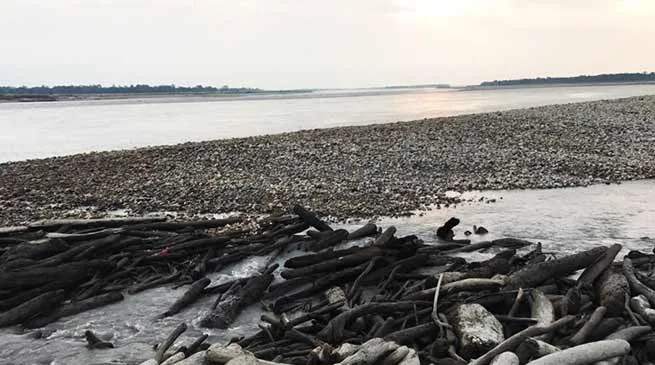 Landslide in China: Brahamputra flow blocked, Siang drying