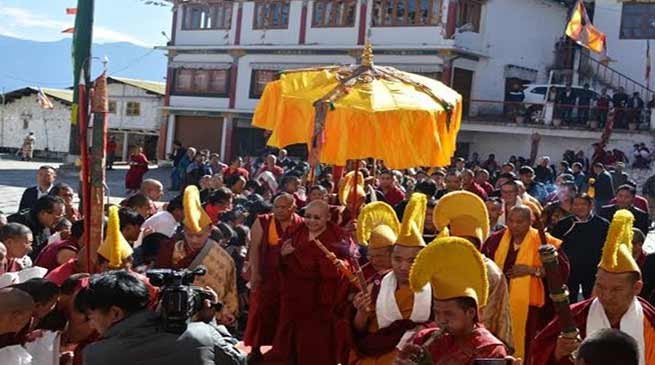Arunachal: HE Rinpoche reaches Tawang on a week long visit