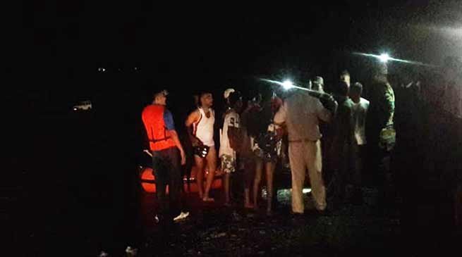 Arunachal: Capital Police, SDRF rescues 4 people stranded in Dikrong river
