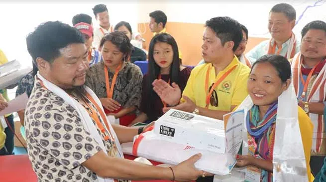 Itanagar: Narendra Modi Vichar Manch felicitates Safai Karamchcari