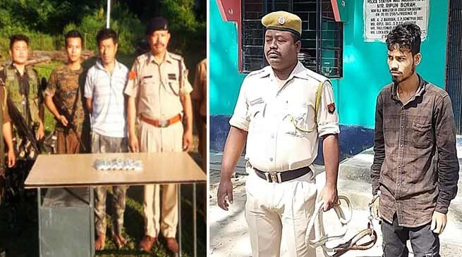 Arunachal: Two arrested in Wakro bank loot, and Girl trafficking case, money recovered & girl rescued