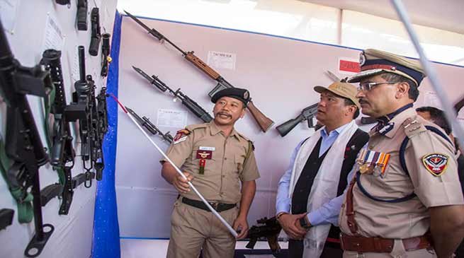 Arunachal CM attends 46th Raising Day of Arunachal Pradesh Police