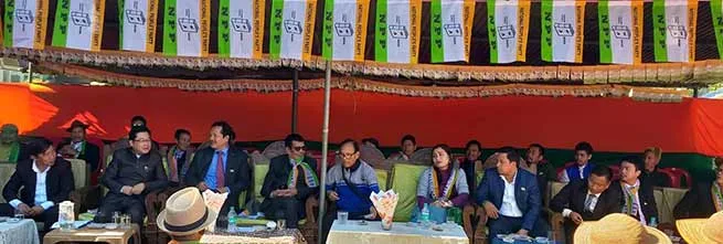 Arunachal: Gicho Kabak inaugurates NPP office at Aalo