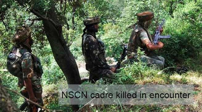 Arunachal:  NSCN cadre killed in encounter