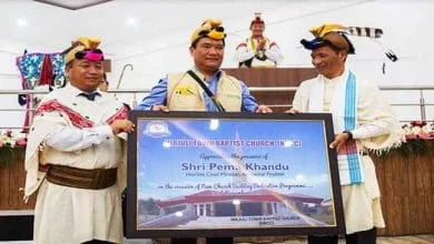 Arunachal CM Seeks support of Church in eliminating corrupt practices during election