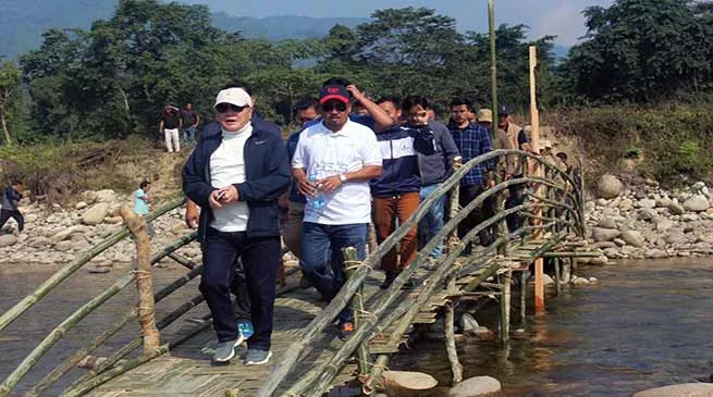 Arunachal: Rebia inspects Papum Poma River Festival site