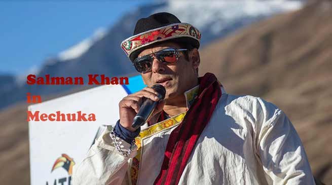 Salman Khan promises to shoot for his upcoming film in Arunachal