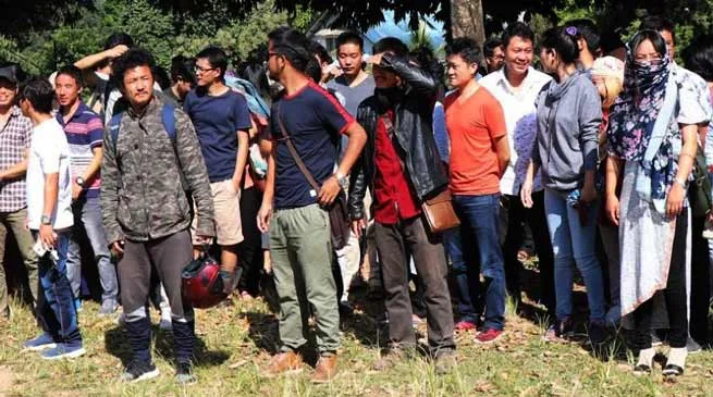 Arunachal:  APPSCCE-2018 aspirants protest continue for third day