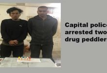 Arunachal: Capital police arrested two drug peddlers