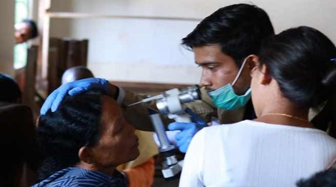 Arunachal: Wancho Students Union organises Free Eye Screening Camp
