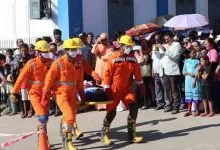Itanagar: NDRF team conducts mock drill, relief and rescue operation