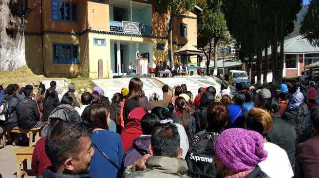 Arunachal: Students, teachers and parents meet held at Bomdila GHS School