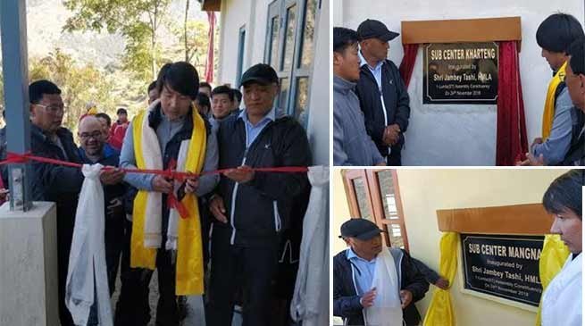 Arunachal: Tashi inaugurates health sub-centres at Kharteng and Mangnam