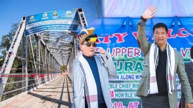 Arunachal: Khandu inaugurates steell bridge over Panyor River at Komasaki