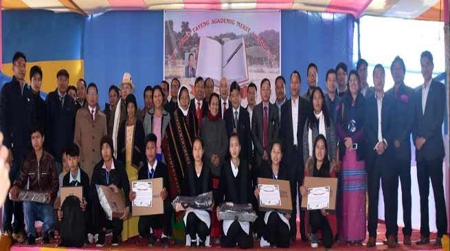 Arunachal: Jomin Tayeng Academic Merit Award 2018 distribution ceremony held