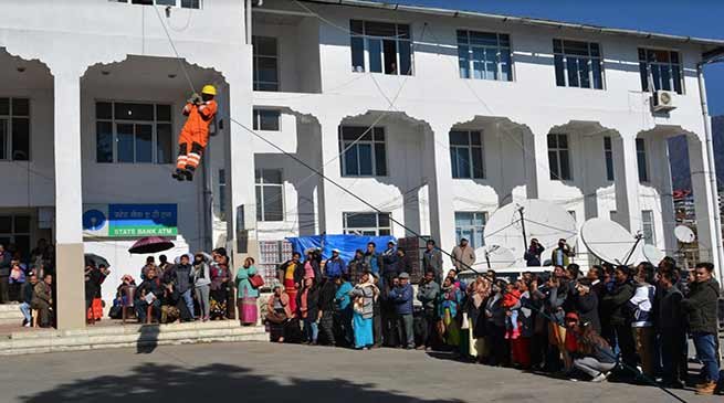 Arunachal: NDRF team conducts Mock drill in Tawang