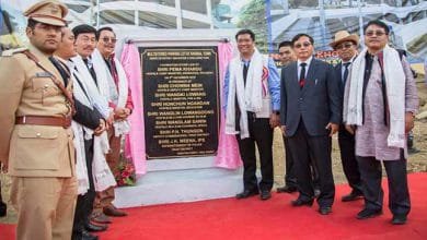 Arunachal Rising: Khandu reaches Khonsa, lays foundation stone of Multistory Parking