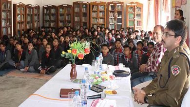 Itanagar: Capital police organise sensitisation on cyber crime with students