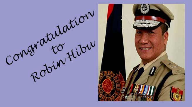 Robin Hibu promoted as ADGP, took charge of special commissioner of police in Delhi