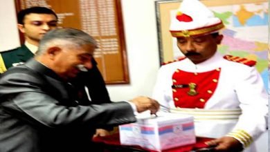 Arunachal Governor, Ministers and officials of Raj Bhavan donate towards Armed Forces Flag Day