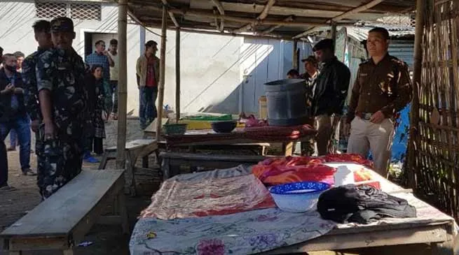 Arunachal: Capital police raid Sunday market and seized gambling material