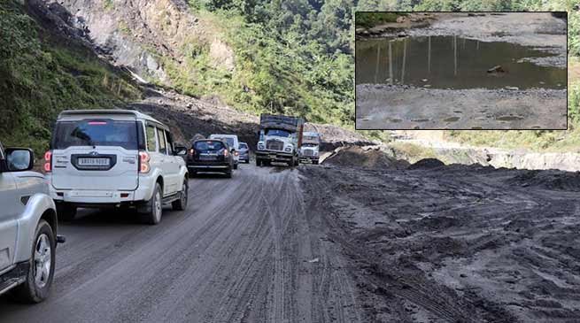 Arunachal: poor condition of Papu Nallah-Yupia-Hoj-Potin road make life miserable 