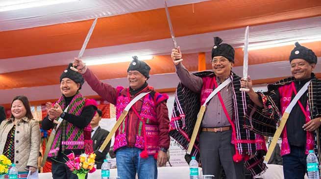 Khandu reaches Anjaw district on his second leg of Arunachal Rising Campaign