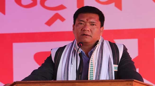 Arunachal: Every one should support the construction of Hollongi Airport- Pema Khandu