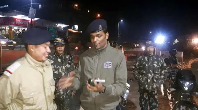Itanagar: Elaborate security arrangement made for new year celebration