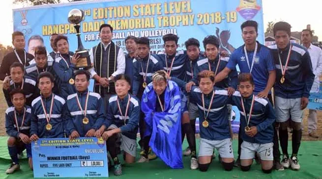 Arunachal: 3rd State level Hangpan Dada memorial trophy concludes