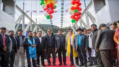 Arunachal: Khandu inaugurates country’s longest single lane steel cable suspension bridge