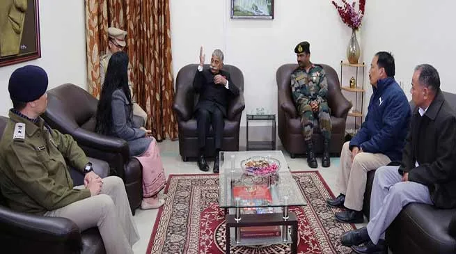Arunachal Governor advised government officials- Set target and bring results