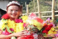 Arunachal: Nabam Ani gets warm welcome on her arrival in Sood village