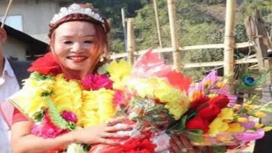 Arunachal: Nabam Ani gets warm welcome on her arrival in Sood village