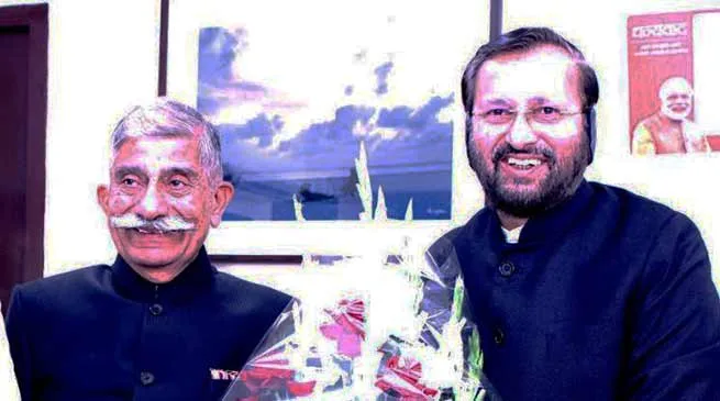 Arunachal Governor meets HRD Minister