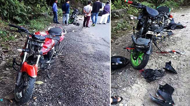 Itanagar: 1 killed, two critically injured in collision on Jullang-Papu Nallah road