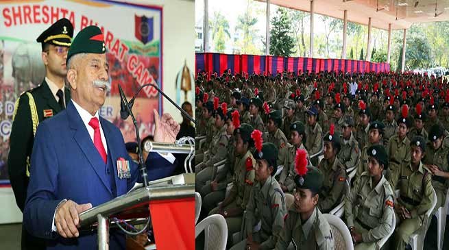 Arunachal: Governor addresses cadets in the ‘Ek Bharat Shreshta Bharat’ NCC Camp