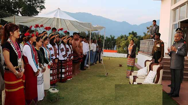 Arunachal Governor hosted 'At Home' with School Children on the eve of Republic Day