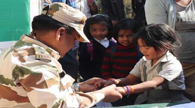 Arunachal: ITBP conduct medical camp for school children