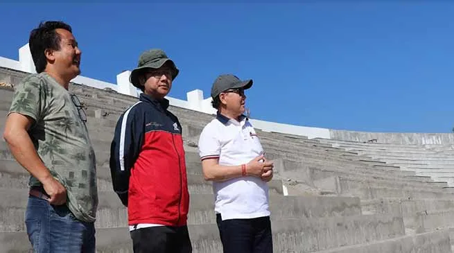 Arunachal:  Rebia sets March 31 deadline for completion of multipurpose sports stadium at Yupia