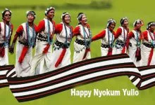 Arunachal CM greets people on Nyokum Yullo