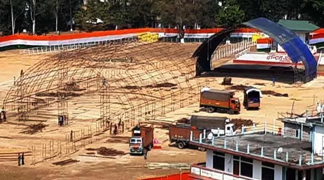 Itanagar : PM Modi to lay foundation stone for Greenfield Airport 