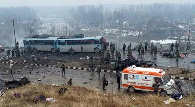Kashmir  terror attack : 18 CRPF Jawan killed- LIVE UPDATE
