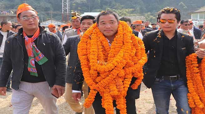 Arunachal: Businessman Nabam Tagi joins BJP
