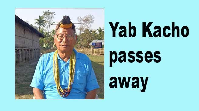 Arunachal: Social worker and GB Yab Kacho passes away
